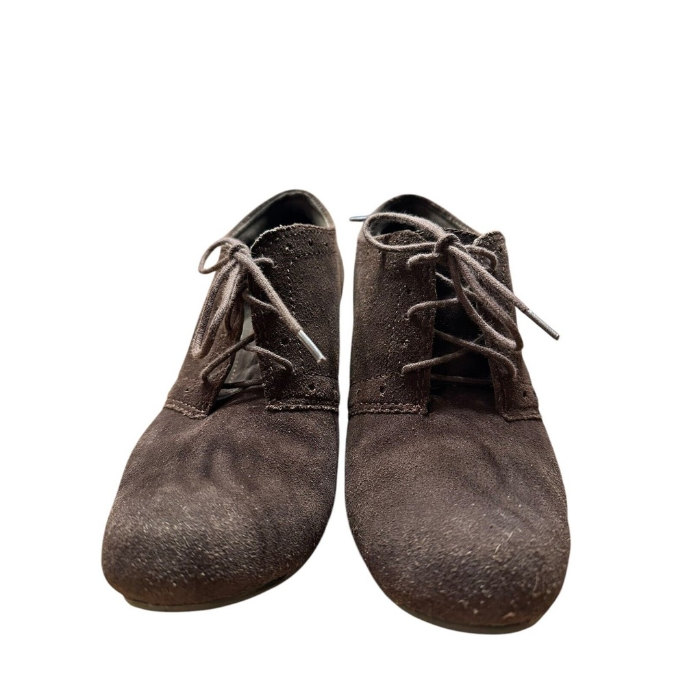 Clarks Bendables Women's Ankle Boots Brown Lace Up‎ Suede Size 10 M - Picture 6 of 12